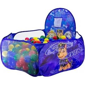 Piscina de Bolinha AZUL com Cesta de Basquete - Presente Genial