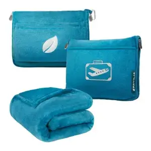 Cobertor de Viagem Compacto - presente para quem viaja muito