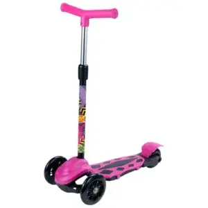 Patinete Power New Rosa - Presente Criativo para Menina de 2 Anos