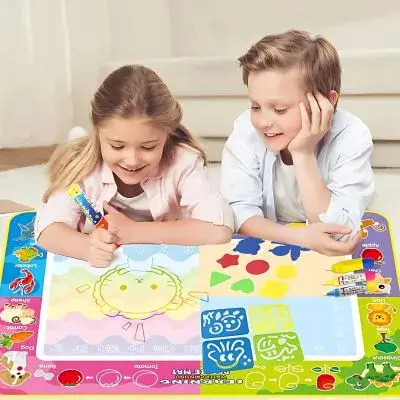 Tapete mágico de desenho com água - Presente Genial