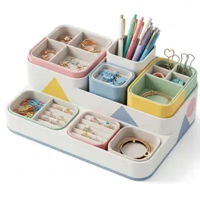 Caixa Organizadora de Acessórios - Presente Genial