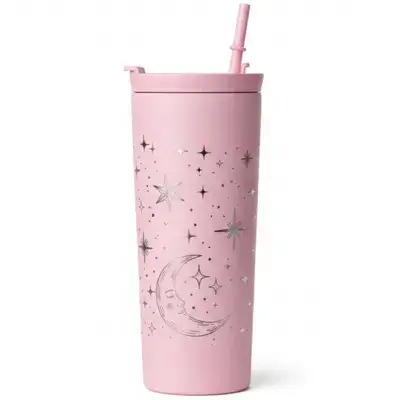 Copo Térmico com Canudo - Presente Genial