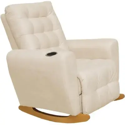 Poltrona de Amamentação com Puff - Presente Genial