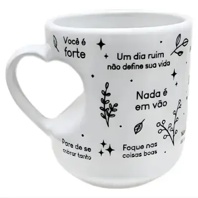 Caneca Minimalista - Presente Genial
