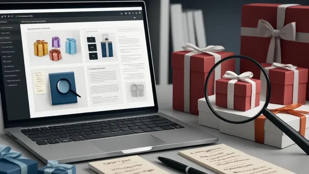 Como fazemos a curadoria. Presente Genial